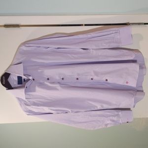 David Donahue dress shirt trim fit 16.5 34/35